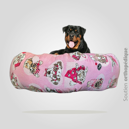 DONUT XXXL EN LIN "MINION LOVE NEST"