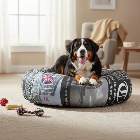 DONUT XXXL EN LIN "  UK Black Newspaper "