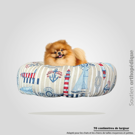 DONUT XL STANDARD EN LIN " MatelotMignont "