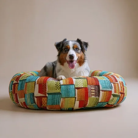 DONUT XXXL EN LIN " HÉRITAGE ROYAL NEST™ "