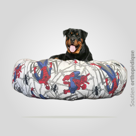 DONUT XXXL EN LIN " Spiderman Edition Héros "