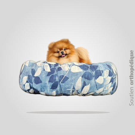 DONUT XL EN LIN " Blue Leaf SeaNest "