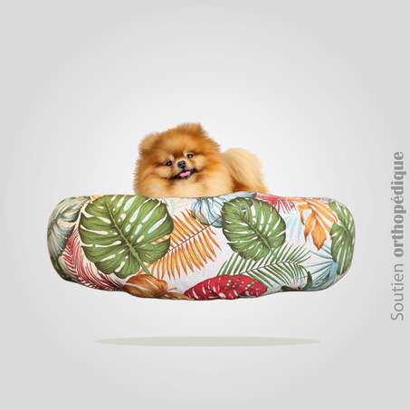 DONUT XL EN LIN "Leafy Wildlife Retreat"