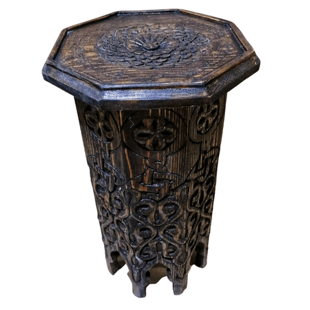 Carved table frommarrakech crafts wooden table free shipping