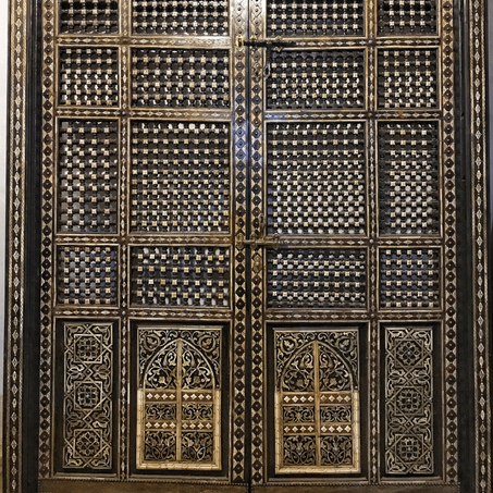Moroccan door distressed furniture free shipping