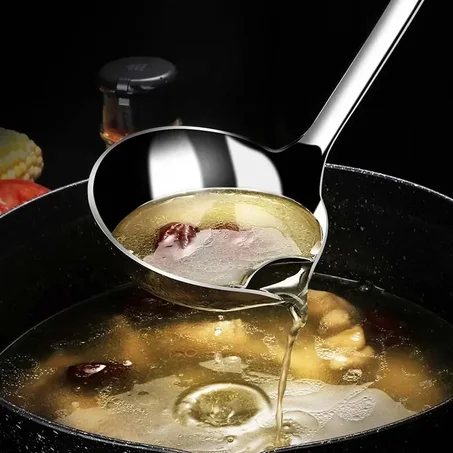 Stainless Steel Colander Spoon Soup