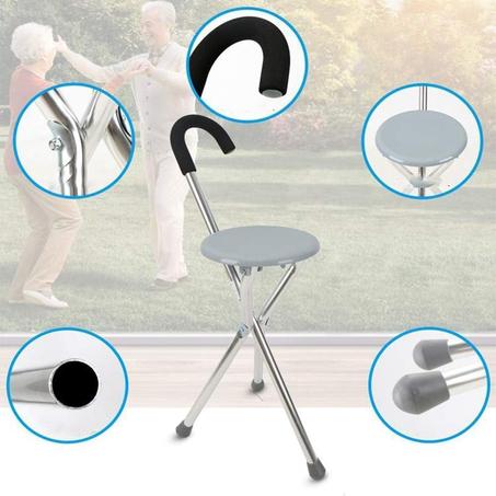 كرسي وعكاز في آنٍ واحد