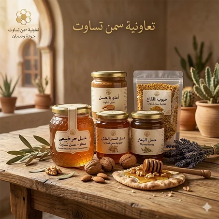 العسل الطبيعي ومشتقاته