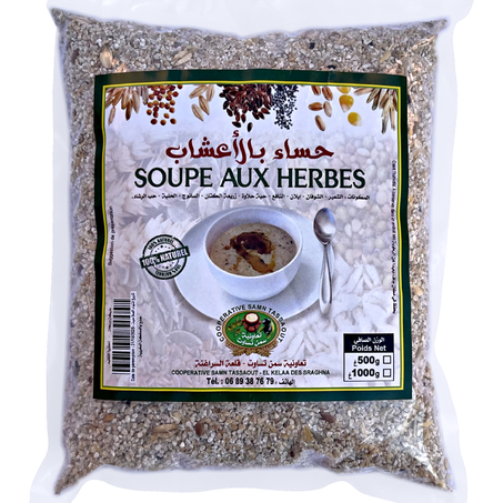 حساء بلدي بالأعشاب