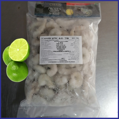 رويال مقشر مجمد CREVETTE GRISE DECORTIQUE