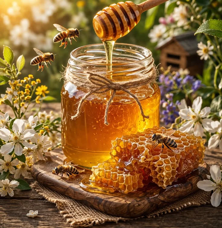 عسل النحل الطبيعي