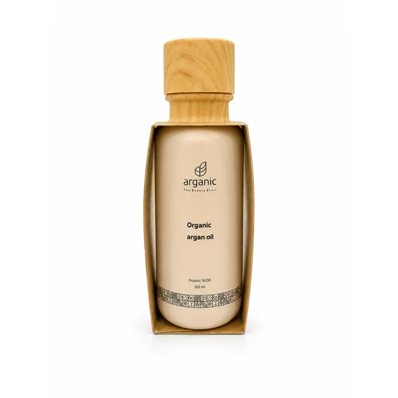 زيت الأرغان العضوي الطبيعي 100% للعناية بالشعر والبشرة | Organic Argan Oil
