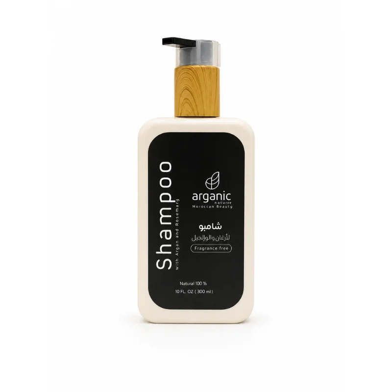 شامبو الأرغان بدون عطر للعناية بالشعر | Argan Shampoo Fragrance Free