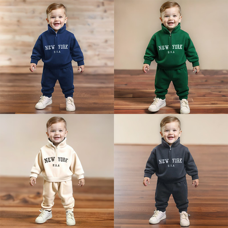 طقم أطفال شتوي