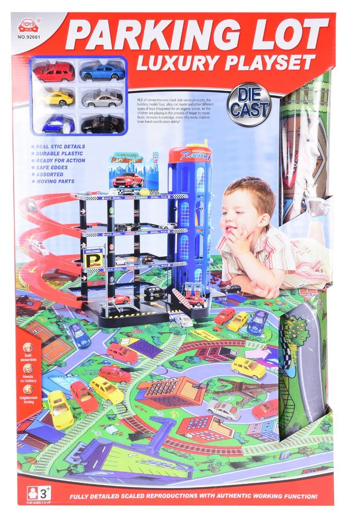 Kids Parking Plot UAE – Model 92081 | Creative Car Play Garage
