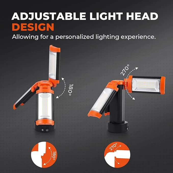Light With Stand, Triple Cordless LED UAE – Bright, Portable & Adjustable