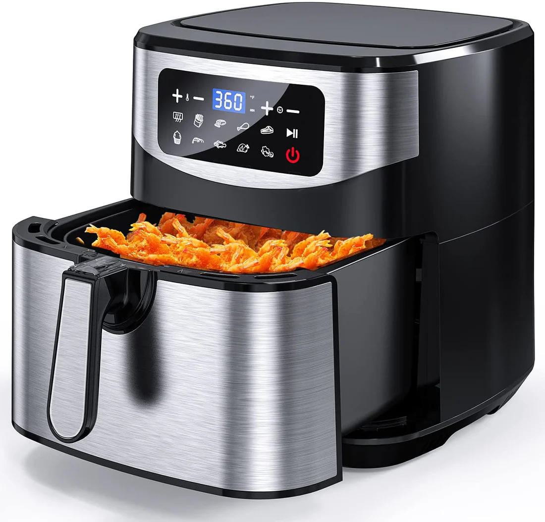 Nova Digital Air Fryer (7.5L) – Extra-Large Capacity, Oil-Free Cooking & Touchscreen Control