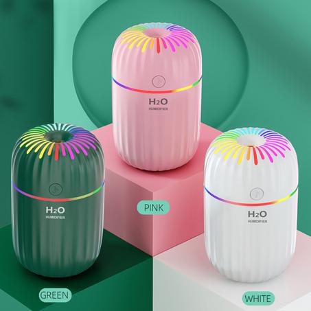 3-in-1 Humidifier with Night Light & Aroma Diffuser | MegaSouqUAE