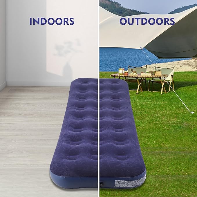 Single Air Mattress © (With Pump)