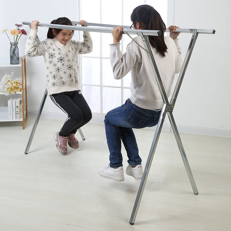 1.6m Retractable Stainless Steel Drying Rack – Ideal for Balcony & Indoor Use in UAE