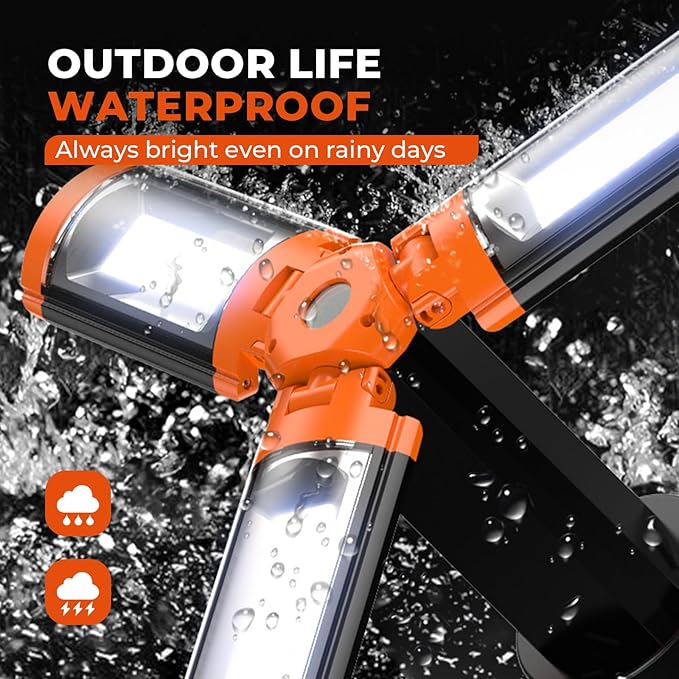 Light With Stand, Triple Cordless LED UAE – Bright, Portable & Adjustable