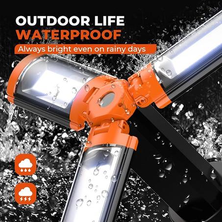 Light With Stand, Triple Cordless LED UAE – Bright, Portable & Adjustable