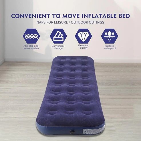 Single Air Mattress © (With Pump)
