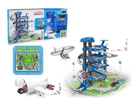 Kids Parking Plot UAE – Model A300A | Fun Multi-Level Parking Garage Playset