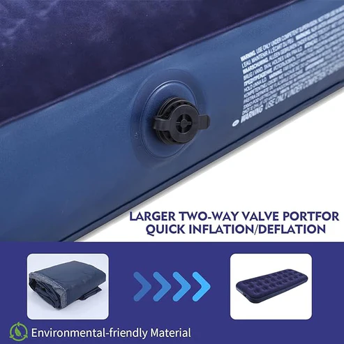 Single Air Mattress © (With Pump)
