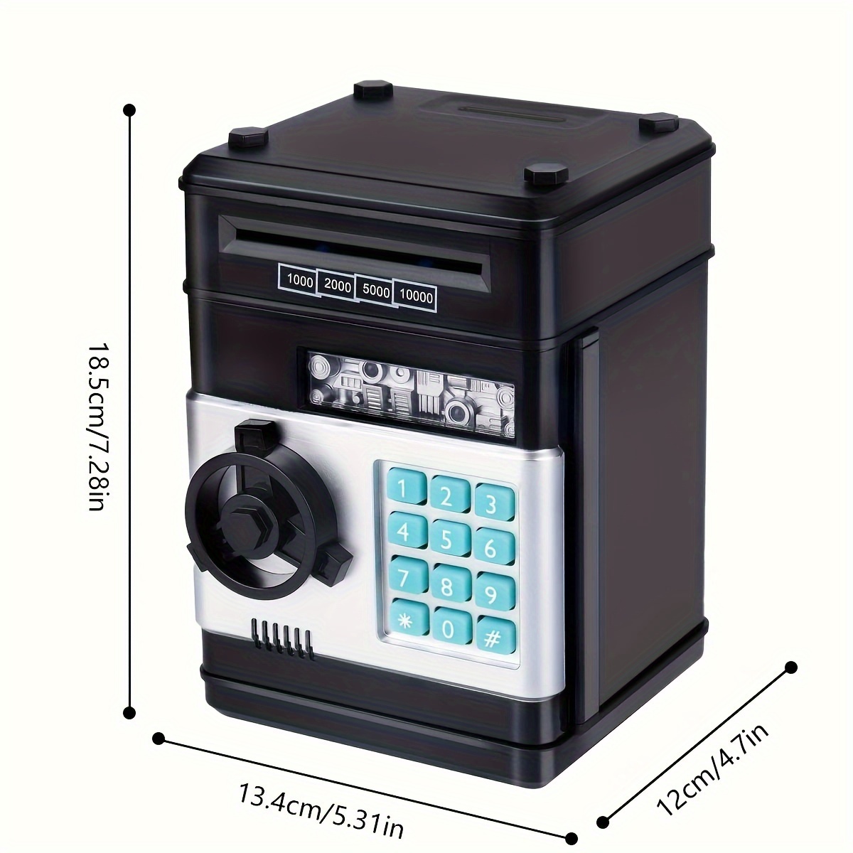 Number Bank Coin & Bill Safe UAE – Electronic Password Money Bank for Kids