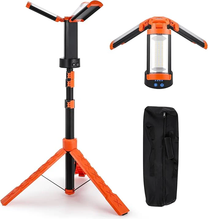 Light With Stand, Triple Cordless LED UAE – Bright, Portable & Adjustable