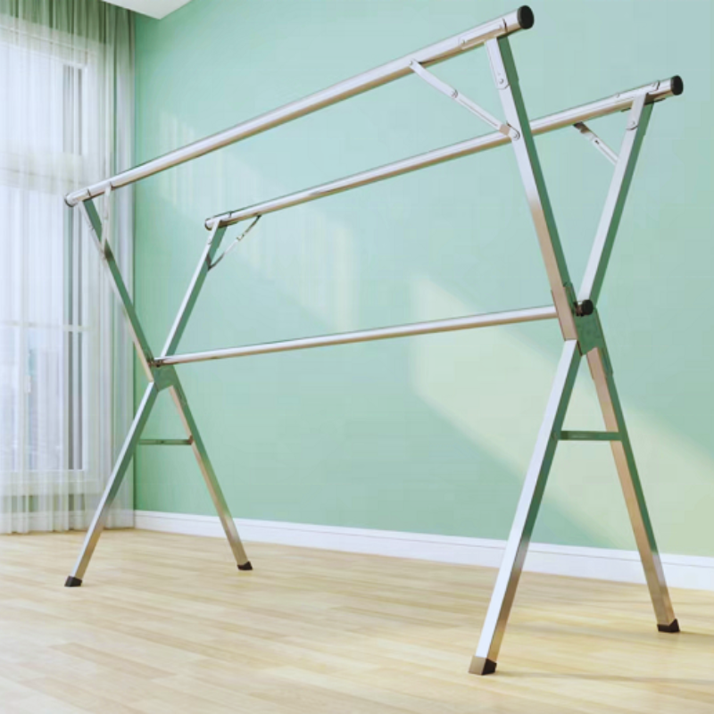 1.6m Retractable Stainless Steel Drying Rack – Ideal for Balcony & Indoor Use in UAE