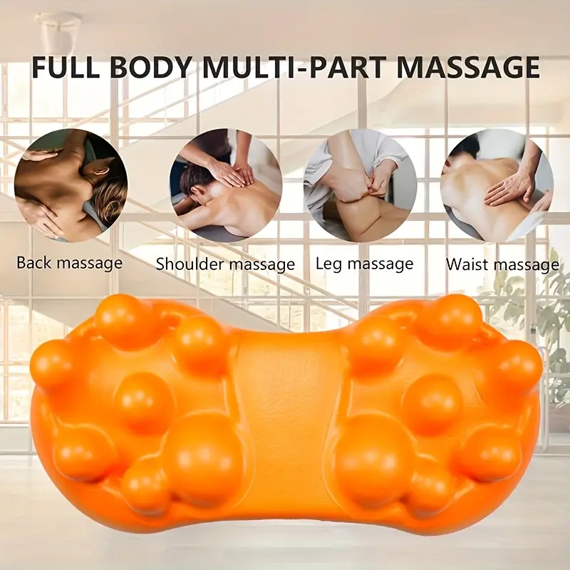 Rouleau de soulagement des points de déclenchement musculaire elliptique