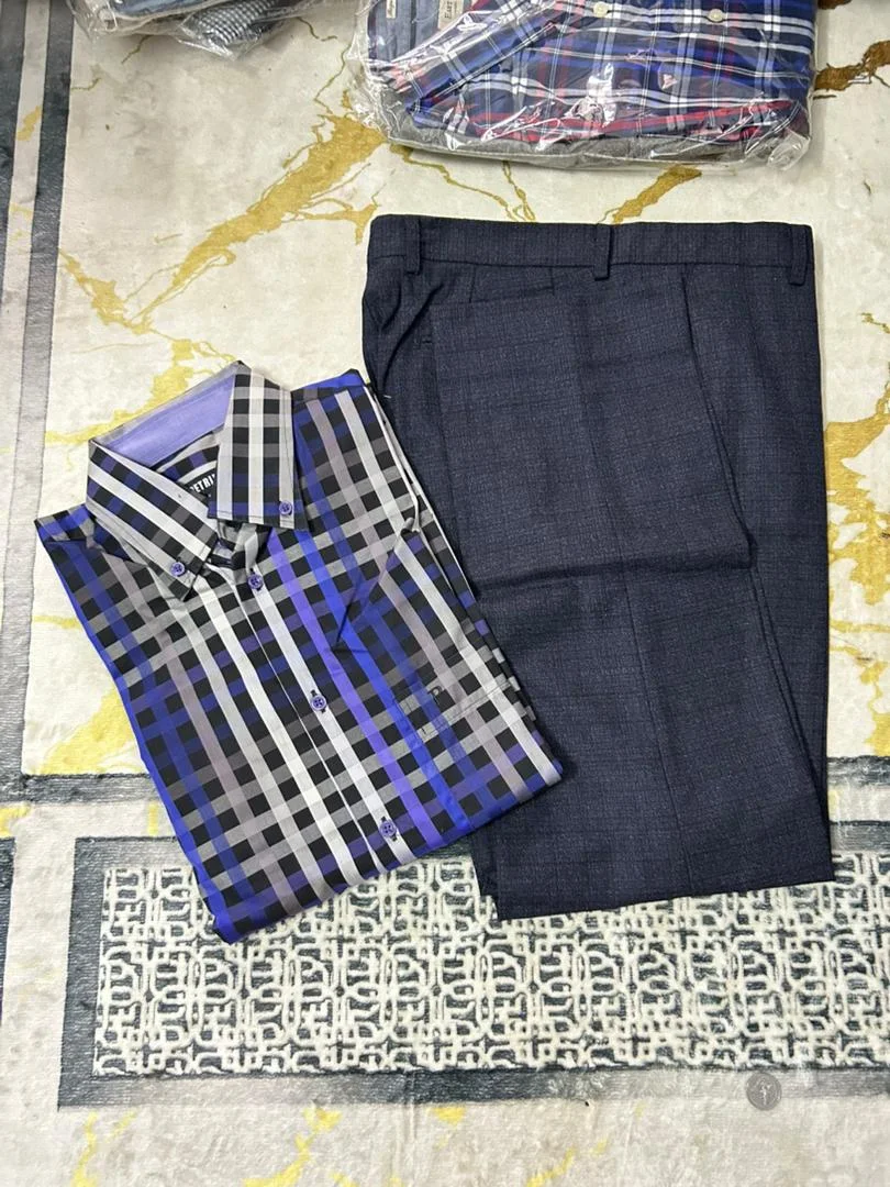 Chemise à motif C010 - Taille M
