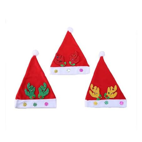 طاقية سانتا قرون غزالة