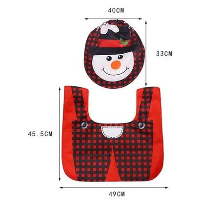 طقم حمام كريسماس2قطعة