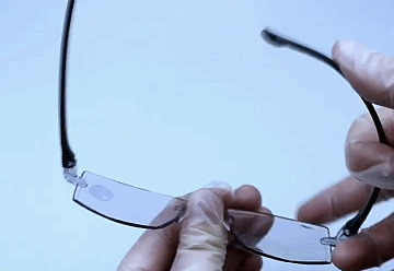 lunettes anti-lumière bleue, pliable et antireflet