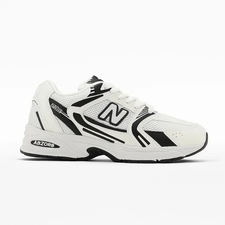 NEW BALANCE 530 BLANC/NOIRE