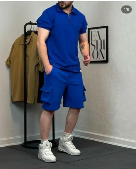 🏖️ طقم صيفي رجالي كاجوال – ستايل شبابي عصري