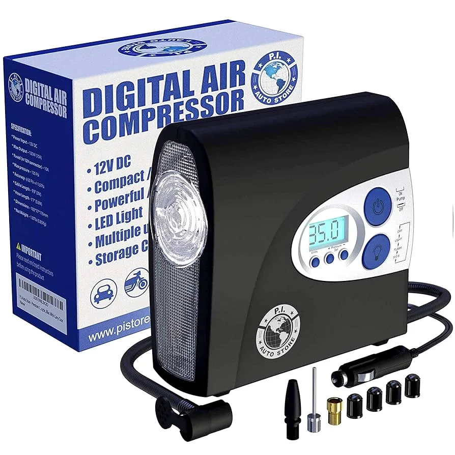 compresseur a air , gonfleur de pneus