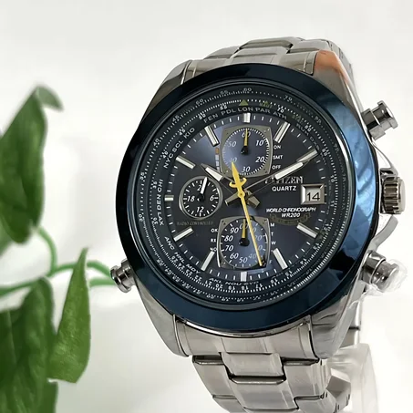 ساعة إيكو درايف الرياضية الفاخرة للرجال