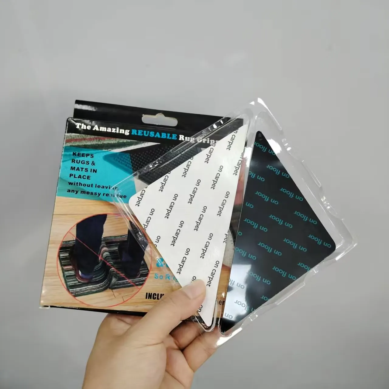 مقابض السجاد غير القابلة للانزلاق