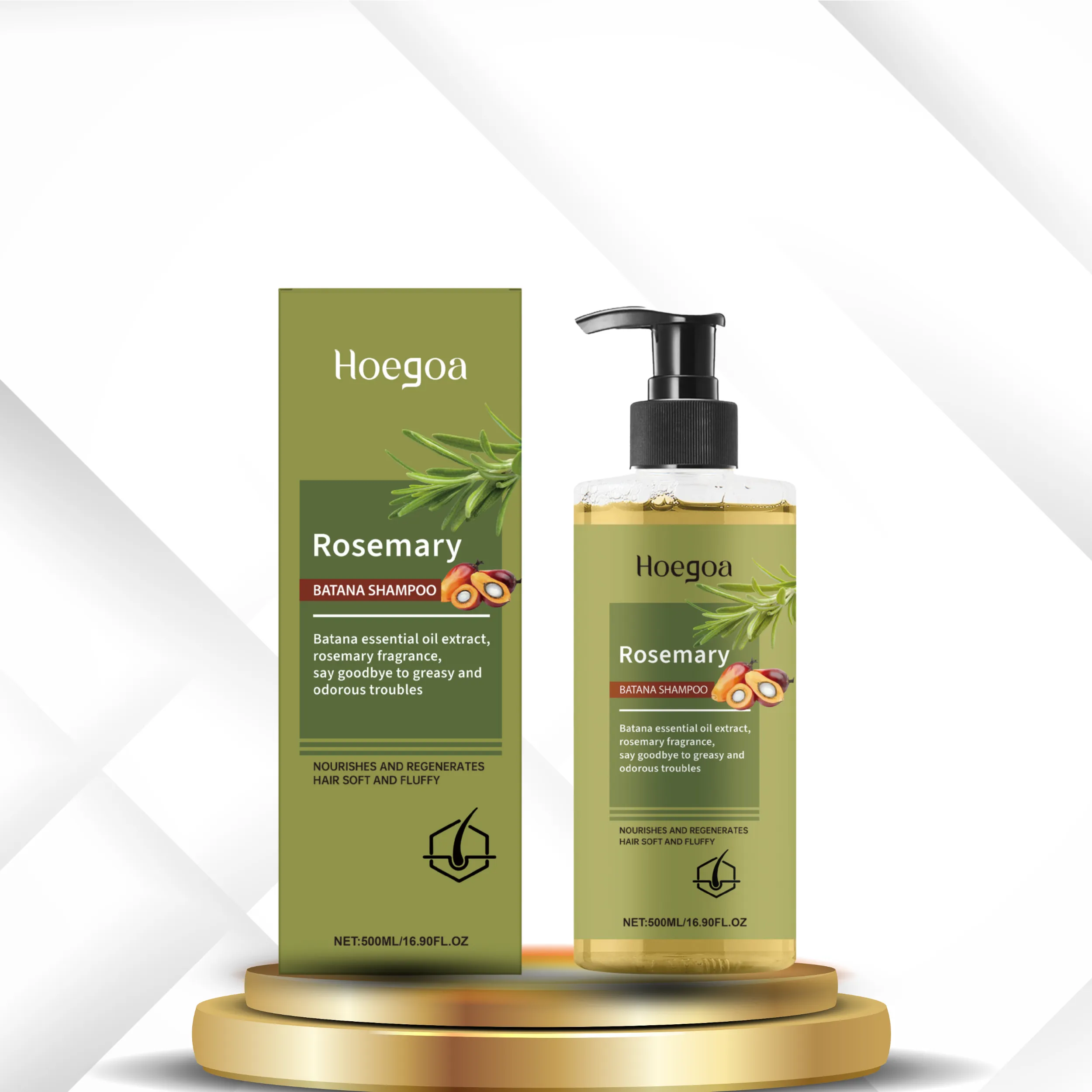 شامبو روزماري لتقوية الشعر وفروة الرأس