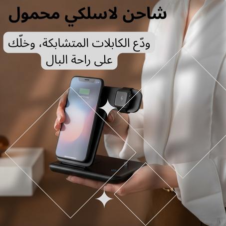 شاحن لاسلكي محمول