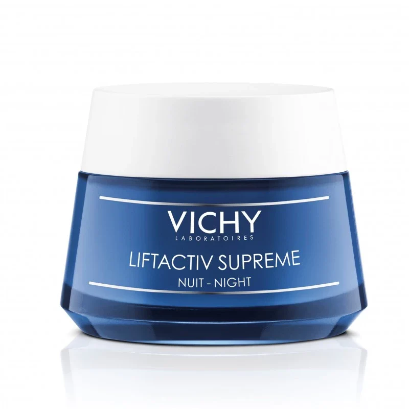 Vichy Liftactiv Supreme Crème de Nuit Anti-Rides Tous Types de Peaux | 50ml - Prix Maroc