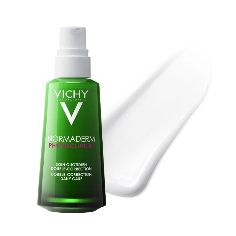 Vichy Normaderm Phytosolution Soin Double Correction Peau Grasse Acnéique | 50ml - Prix Maroc