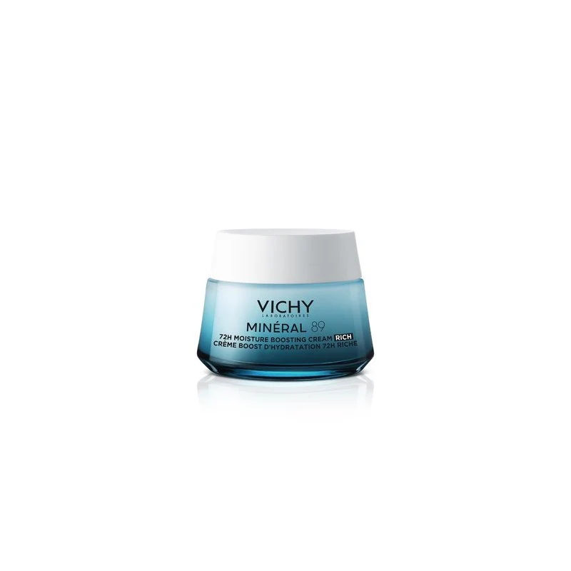 Vichy Minéral 89 crème Boost d'hydratation 72H Riche | 50 ml - Prix Maroc