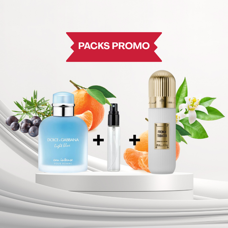 Light blue + french tobacco + gratuit