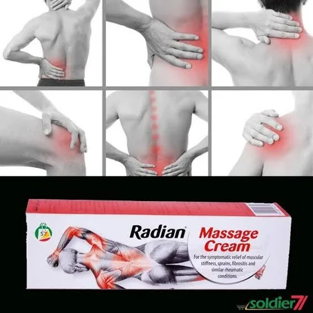 Radian cream massage