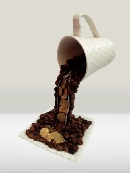 ديكور كأس قهوة